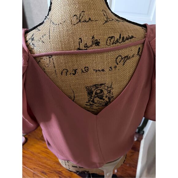 ASTR The Label Women's Pink Blouse - Picture 5 of 6
